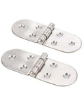 Stainless Steel Flush Cabinet Door Hinges 201 Grade 180 Degree Fully Recessed For Smooth Swing And Clean Look