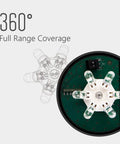 360-degree view of circuit board inside WiFi Smart Home Hub RM Mini 3 Learning Universal IR Remote For TV AC Set Top Box DVD Receiver