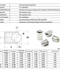 Top Tier 6 By 7 Mm Ball Plunger Spring Latch Pin For Garage And Cabinet Builds 15 N Force stainless steel positioning bead.