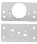 Cabinet Hinge Repair Plate For Easy DIY Door Fixes Quick Install Plate For Cabinet Doors Safe Rounded Edges Hinge Repair Kit