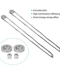 Thinking Process: CNC 60 tooth and 20 tooth aluminum pulley kit with belts for drive motion