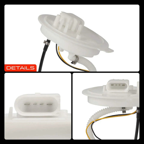 Hella Durable Electric Fuel Pump Module Assembly Direct Replace For Audi A4 And A4 Quattro 2002 Through 2006, detailed view.