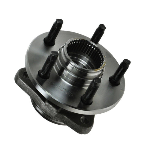Front 4WD Wheel Bearing And Hub Assembly with ABS Sensor for Ford Ranger 1998-2000 and Mazda B3000 B4000, bolt-in replacement