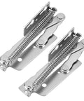 2 Pack Under Cabinet Lift Up Spring Hinges Heavy Duty Steel 80 Degree Angle Easy Install For Cabinet Doors Cupboard Closet Wardrobe