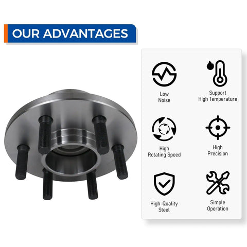 Front Wheel Hub Bearing Assembly 515032 RWD Fit For 1997-2004 Dodge Dakota And 1999-2003 Durango with advantage icons
