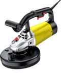 Heavy Duty Wall Grinder And Floor Concrete Polisher Angle Machine With Rock Solid 3800W Copper Motor, close-up view showing design.