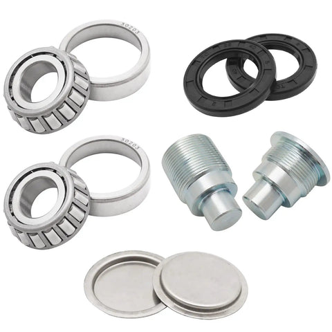 Swingarm Bearing Bolt Seal Kit Fits Recon 250 TRX250EX TRX250X FourTrax 300 Rancher 350 Foreman 400 450 500 Rubicon 500 ATV Models, steel bearings and seals