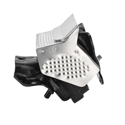 Close-up view of Two Piece Engine Motor Mount Kit With Heat Shield Right And Left Trans Mount Replacement For GM Trucks And SUVs 2007 2014 Includes OEM Compatible Part Numbers 15854941 A5365HY 15837373 15837375