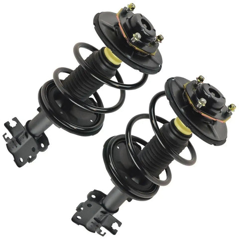 Front Six Piece Steering And Suspension Kit For 2004 To 2008 Nissan Maxima with strut spring assemblies and hardware.