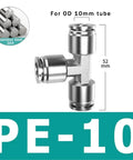Heavy Duty Rust Proof 304 Stainless Steel Pneumatic Air Hose Fittings With Quick Release Coupling For High Pressure Pipe Connections showing a 52mm connector.