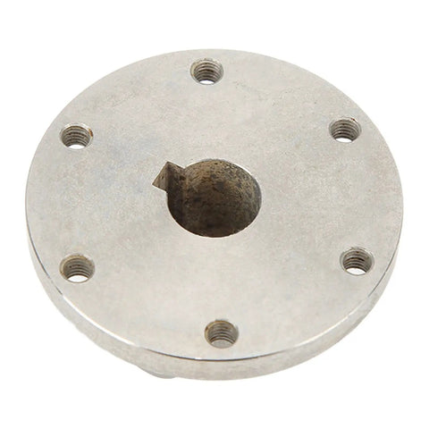 Upgrade Your Ride With This 14mm Stainless Steel Key Hub Coupling For Rc Cars And Trucks, showing a circular stainless steel coupling.