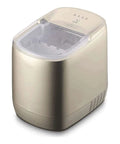 Total Party Saver Countertop Ice Maker with Self Cleaning Routine, compact design, produces bullet ice cubes swiftly for beverages.