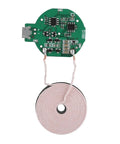 Large Coil 5W Wireless Charging Transmitter Module For DIY Tech Builds And Car Mods With No Hassle Power Delivery And Completely Case Friendly Functionality, showing circuit board and coil.