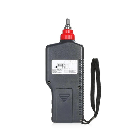 Portable Digital Vibration Meter With LCD Screen Pro Grade Vibration Analyzer And Tester For Acceleration Velocity And Displacement compact handheld unit with wrist strap