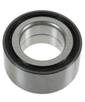 Close-up of metal wheel bearing from Premium Front Wheel Bearing And Hub Kit For 2007 2018 Acura RDX And 2007 2017 Honda CR V Two Piece Set With Two Front Wheel Bearings And Two Front Wheel Hubs For Easy Hassle Free Install And Smooth Quiet Ride