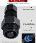 All In One Flywheel Puller Set For Motorcycles And ATVs 10 Piece Universal Tool Kit With Double Ended Heads Built Tough