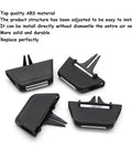 Air Vent Outlet Tab Clip Repair Kit for Audi Q7 2016 2019 Upgrade Your Car AC Vents Restore Smooth Airflow Durable Paddle Replacement Parts for Quick Fix and Cozy Cabin, 2PCS ABS clips