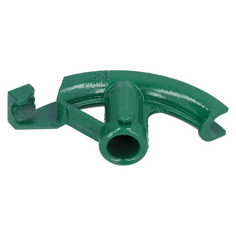 Heavy Duty Manual Pipe Bender Tube Former For 1/4 Inch Electric Wires Aluminum Iron PVC, green cast iron tool for bending.