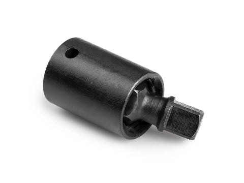 One Quarter Inch Drive Impact Universal Joint With Thirty Degree Working Angle, Six Sided Pinless Ball And Socket Joint For Reaching Around Obstructions And Tight Fasteners, Built Tough For Pros