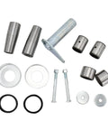 Heavy Duty 1.25 Inch Tapered Pivot Pin Bushing Rebuild Kit for Skid Steer Loaders with components displayed