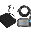 9mm Dual Camera Industrial Borescope With 4.5 Inch HD Display And IP68 Waterproof Build Featuring Five Meter Flex Cable and accessories