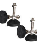 Hella Sturdy Adjustable Leveling Feet With Universal Joint Nylon Base Bumpers for Wobbly Tables set of two with 50mm base