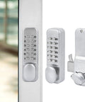 Zinc Alloy Mechanical Password Lock For Sliding Doors Keyless Home Security Lock For Kitchen And Balcony Durable Mechanical Code Lock