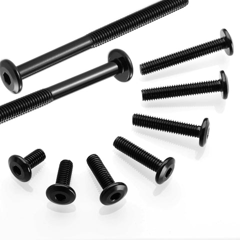 M6x18mm Hex Socket Head Cap Screws 50 Pcs 304 Stainless Steel Black Oxide Fasteners Built To Last Rugged Heavy Duty