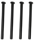Black Door Hinge Pins 4 Pack 3 Point 5 Inch Replacement Pins For Home Office Kitchen And Interior Doors Slick Quiet Operation Durable