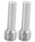 Two threaded metal components for Beefy Hardened Steel Driveshaft Axles CVD Upgrade Kit For RC Cars Heavy Duty Power Transmission