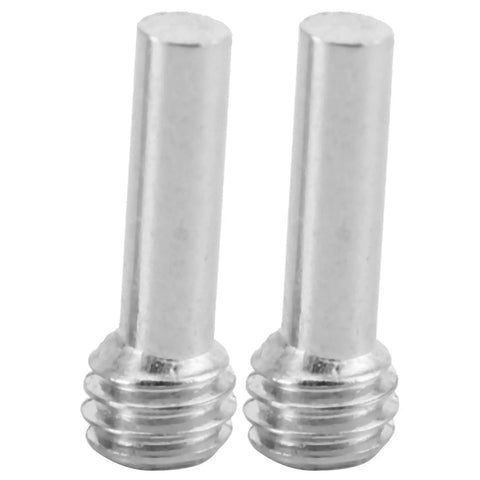 Two threaded metal components for Beefy Hardened Steel Driveshaft Axles CVD Upgrade Kit For RC Cars Heavy Duty Power Transmission