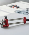 Sheet Metal Lip Former Roller with Adjustable Bending Tool Pro Grade Lightweight Roller Bender for Workshops Two Rod Design