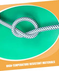 Extended Length PVC Nylon Steam Hose demonstrating flexibility and kink resistance for high temperature garment steamers.