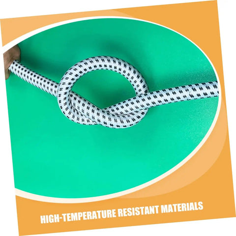 Extended Length PVC Nylon Steam Hose demonstrating flexibility and kink resistance for high temperature garment steamers.