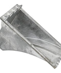 Beefy Aluminum Wheel Chock With Rugged Teeth For Extra Grip And Stability Steep Slope Design 55000 Lb Capacity Heavy Duty Parking Tool For Trucks And Rigs 6.25 X 12.25 X 7 Inch Silver