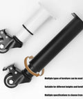 Heavy Duty Metal Adjustable Furniture Legs With Casters For Smooth Rolling No Fuss Coffee Table Legs And Cabinet Hardware Replacement