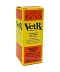 Pigeon Remedy For Respiratory Health 2 Oz Veterinary Aid Formula box with yellow and red design for racing and show pigeons.