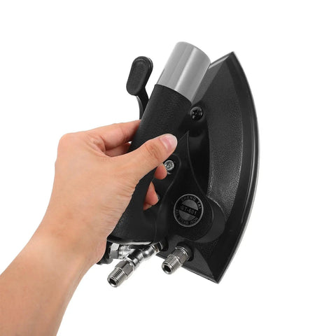 Pro Grade Commercial Steam Iron For Clothes With Instant Heat Retention And Consistent Steam Output Heavy Duty Handheld Industrial Iron Steamer For Clothing Factories And Dry Cleaners Built For Bulk Pressing, black handheld steam iron