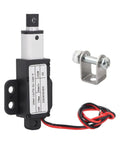 Smooth Operator Telescopic Linear Electric Actuator 24V with limit switch and hardware for tight space installations.