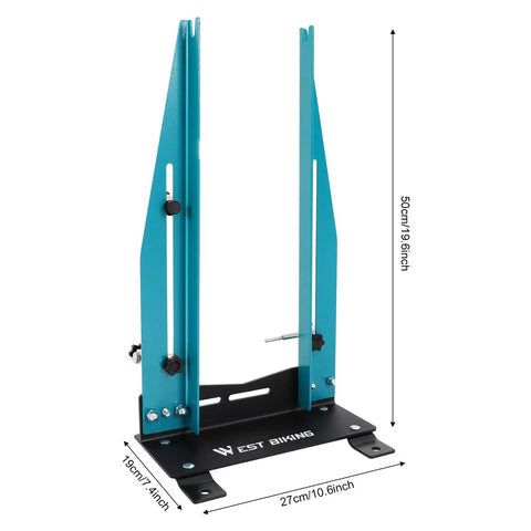 Portable Wheel Truing Stand For Bicycle And Bike Wheels With Spoke Wrench Precise Rim Alignment Road And Mountain Bike Compatible
