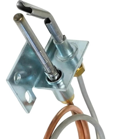 Durable 16156 And 525012 Rv Water Heater Pilot Burner Replacement Part With 13 Inch Thermocouple for Suburban SW6PER SW6PR SW10PE Models