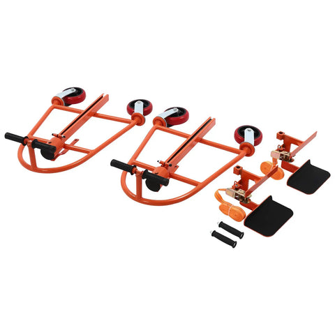 Heavy Duty Furniture And Crate Mover With Swivel Casters For Easy Hauling Built Tough Carbon Steel Construction With High Load Capacity