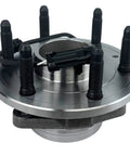 Front view of Front Wheel Bearing Hub Assembly For GM Trucks And SUVs With ABS 6 Lug Fit Heavy Duty Workhorse 2002 to 2006