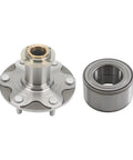 Beefy Front Wheel Bearing And Hub Assembly For Toyota Tacoma 1995 2004 4WD With 2.4L 2.7L Or 3.4L Engine Replacement Kit With Part Numbers 43502-35160 43521-35010 90080-36071 90369-54001 90369-54002 on white background