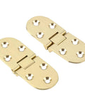 Gold-finished Copper Table Hinge Folding Tray 8x3cm Round Flip Mechanism with slick silent motion for furniture upgrades