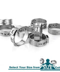 Stainless steel clamps for Ratcheting Pex Crimp Tool For Stainless Steel Clamps Three Eighths Inch To One Inch Pro Grade Universal ASTM 2098