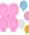 Balloon Silicone Mold For Fondant And Chocolate Dope Cake Decorating Easy To Use Hot Air Balloon Mold For Cupcake Toppers