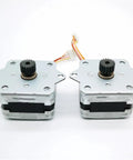 Nema 14 Stepper Motor 35x35mm Frame 1.8 Degree Step 2 Phase 4 Wires 1.2A 0.1N m Torque For CNC Machines And 3D Printers Smooth Precise Motion Beefy Torque For Rock Solid Performance In Tough Jobs, two units