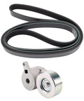 Premium Serpentine Drive Belt Tensioner Assembly Kit Fits Perfect For 2004 2005 2006 Mitsubishi Lancer Models Killing That Rattle And Saving You Major Cash By Putting Your Ride Back In The Game With Silent Drive And Worry Free Motoring Everyday. serpentine belt and tensioner kit