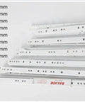 Heavy Duty 14 Inch Drawer Slides And Cabinet Rails For Home Office And Furniture Smooth Glide Bottom Mount Track, assorted sizes